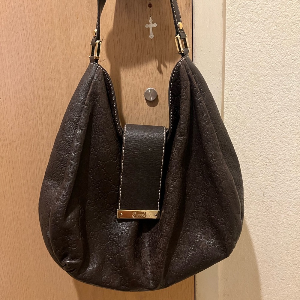 Gucci Guccissimma hobo bag